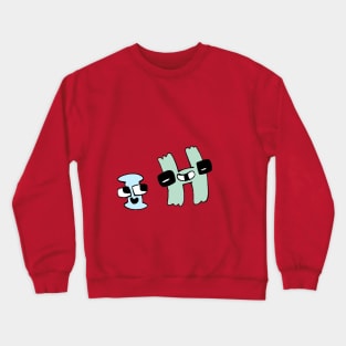 i & h alphabet Lore Crewneck Sweatshirt